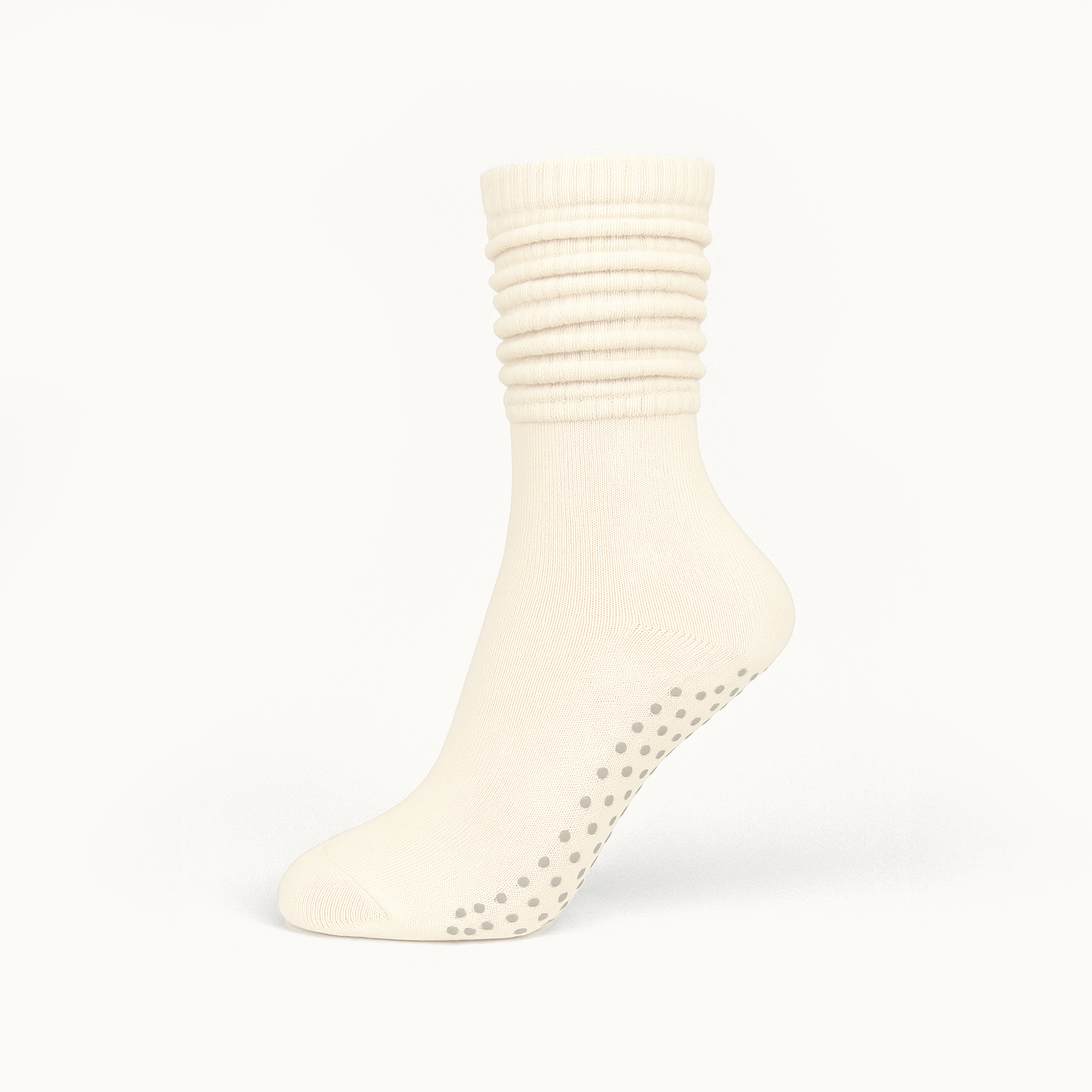 "Winter Edition" Grip Socken 6am™ - Cream
